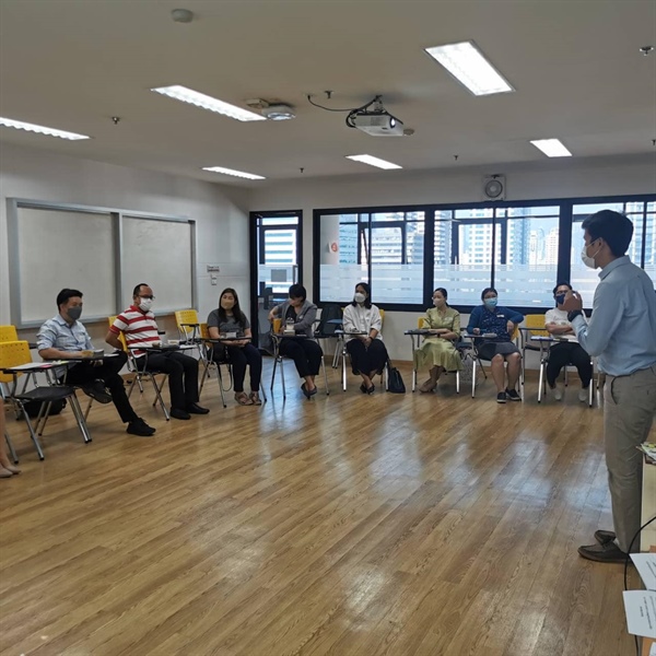 ภาพการอบรม  "Academic Development Training ครั้งที่ 3  หัวข้อ Community-based Learning “ โดย อาจารย์ ดร.ปัญญา ไวยบุญญา และ อาจารย์ ดร.ประภัสสร ยอดสง่า  จากวิทยาลัยโพธิวิชชาลัย  วันที่ 22 ธันวาคม 2565